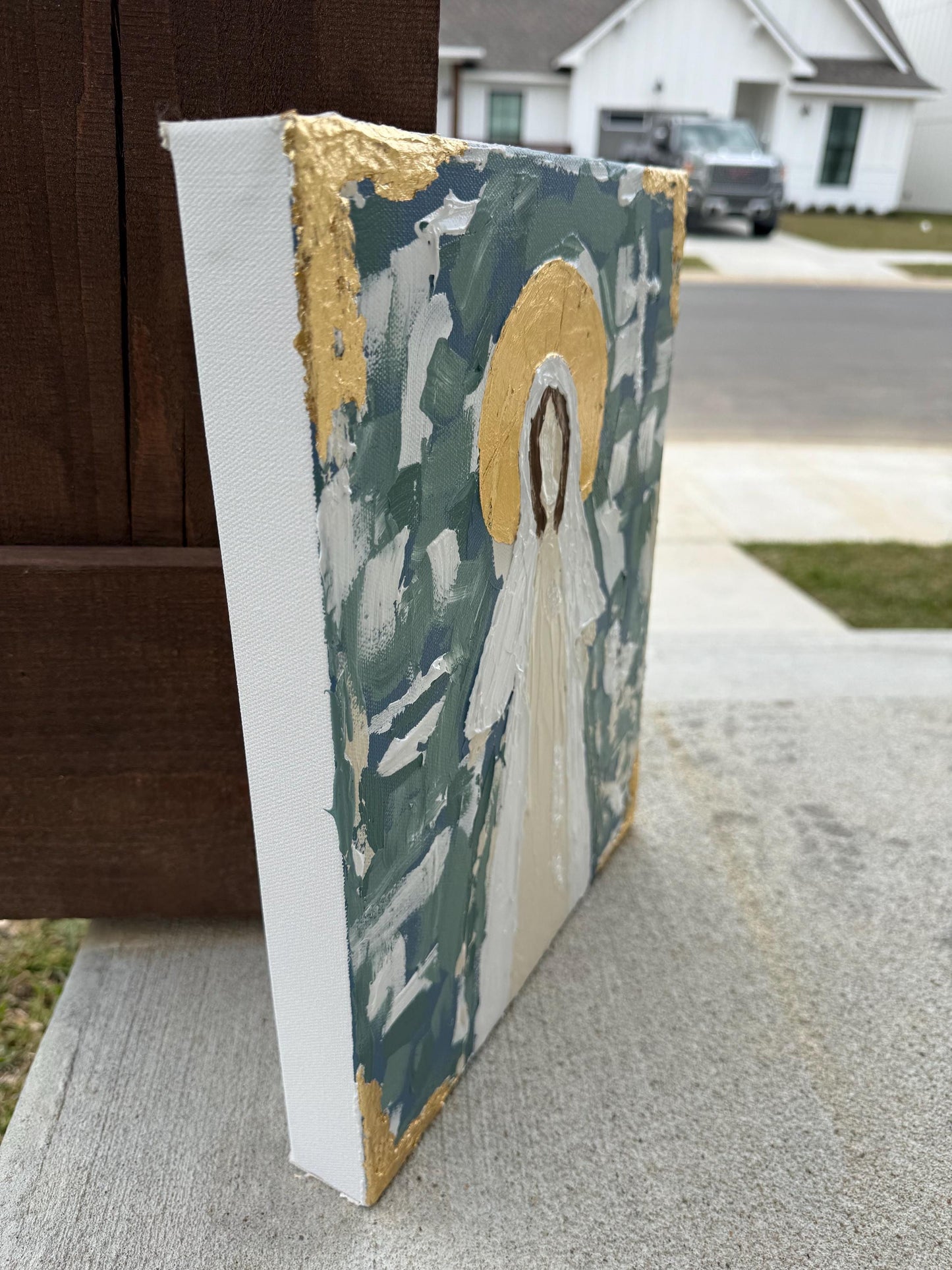 11x14in turquoise mother