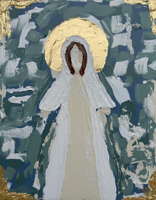 11x14in turquoise mother